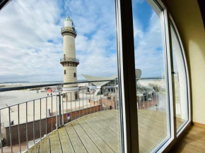 Sonnendeck, direkt am Leuchtturm, Warnemünde